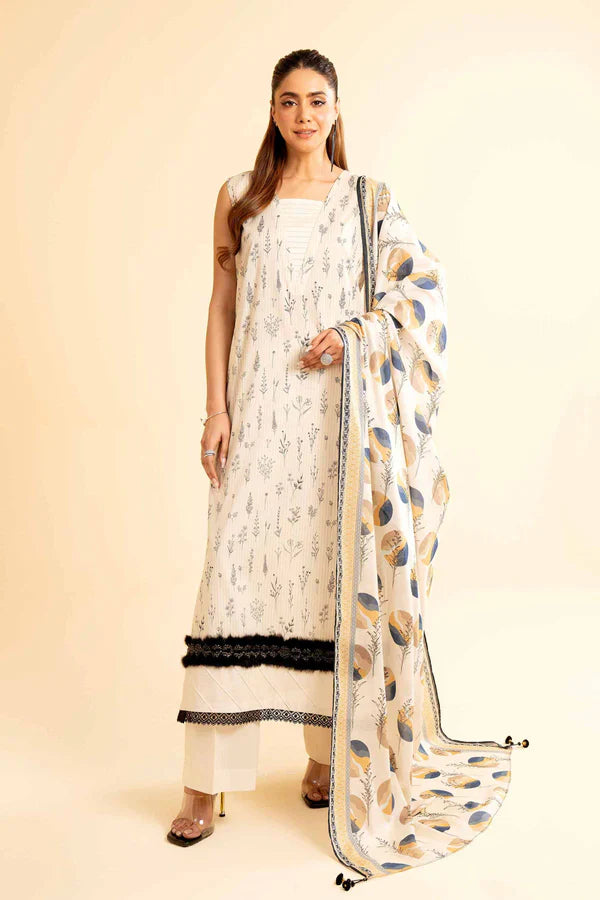 KOMAL 3PC LAWN NISHAT