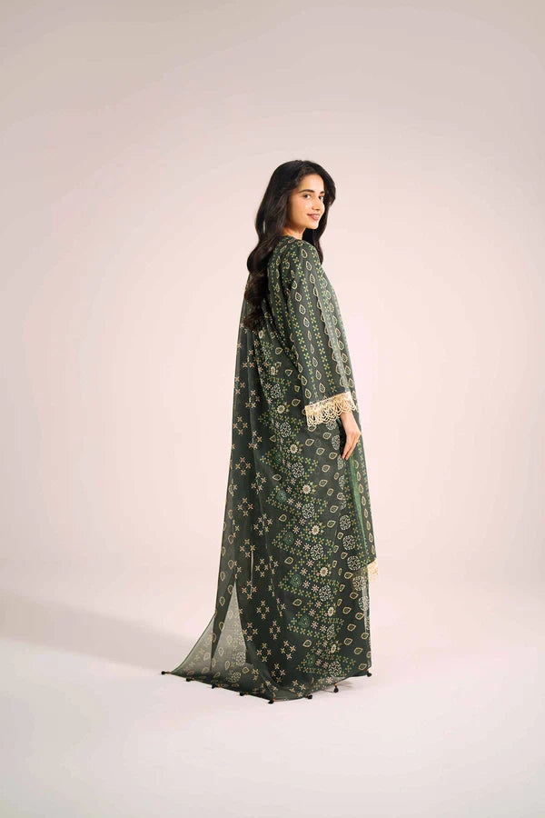 BIN-TE-NAAZ 3PC LAWN NISHAT