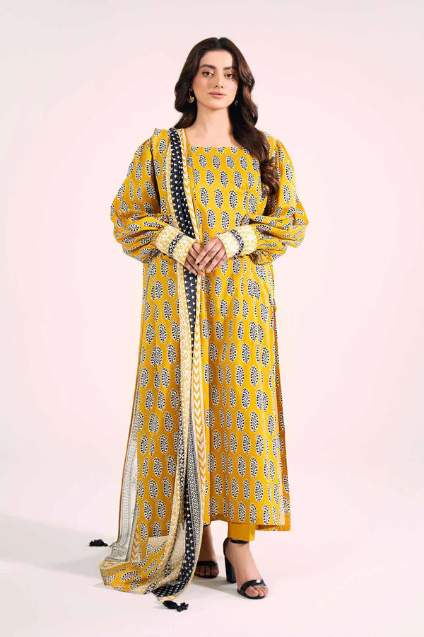 FATIMA 3PC LAWN NISHAT