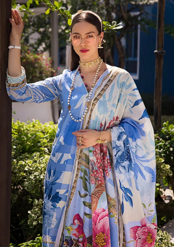 01B DARIS - Digital Prints Lawn Collection