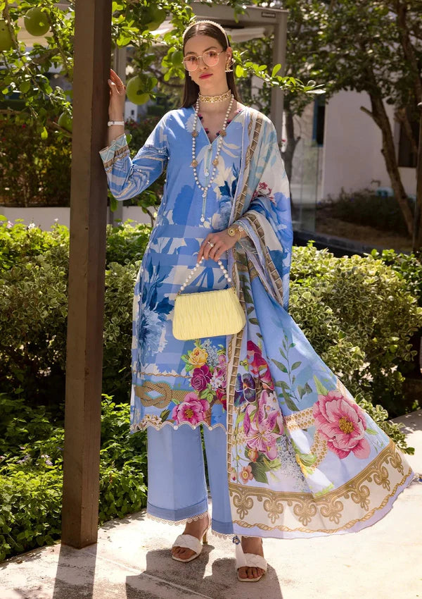 01B DARIS - Digital Prints Lawn Collection