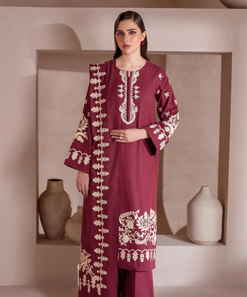 UE-362 Embroidered Khaddar