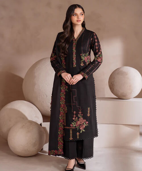 UE-365 Embroidered Khaddar