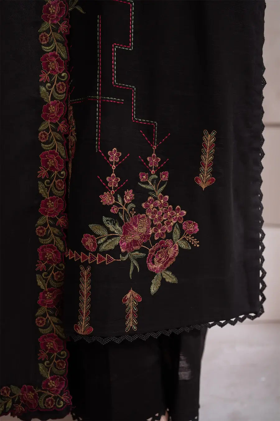 UE-365 Embroidered Khaddar