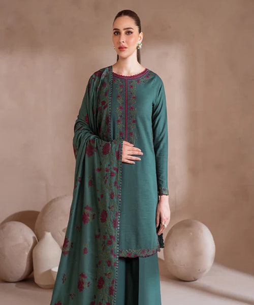 UE-370 Embroidered Khaddar